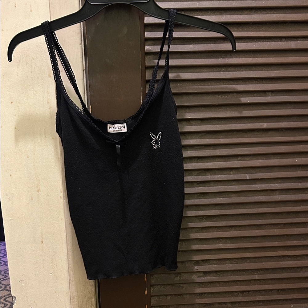 PLAYBOY Classic Black Top